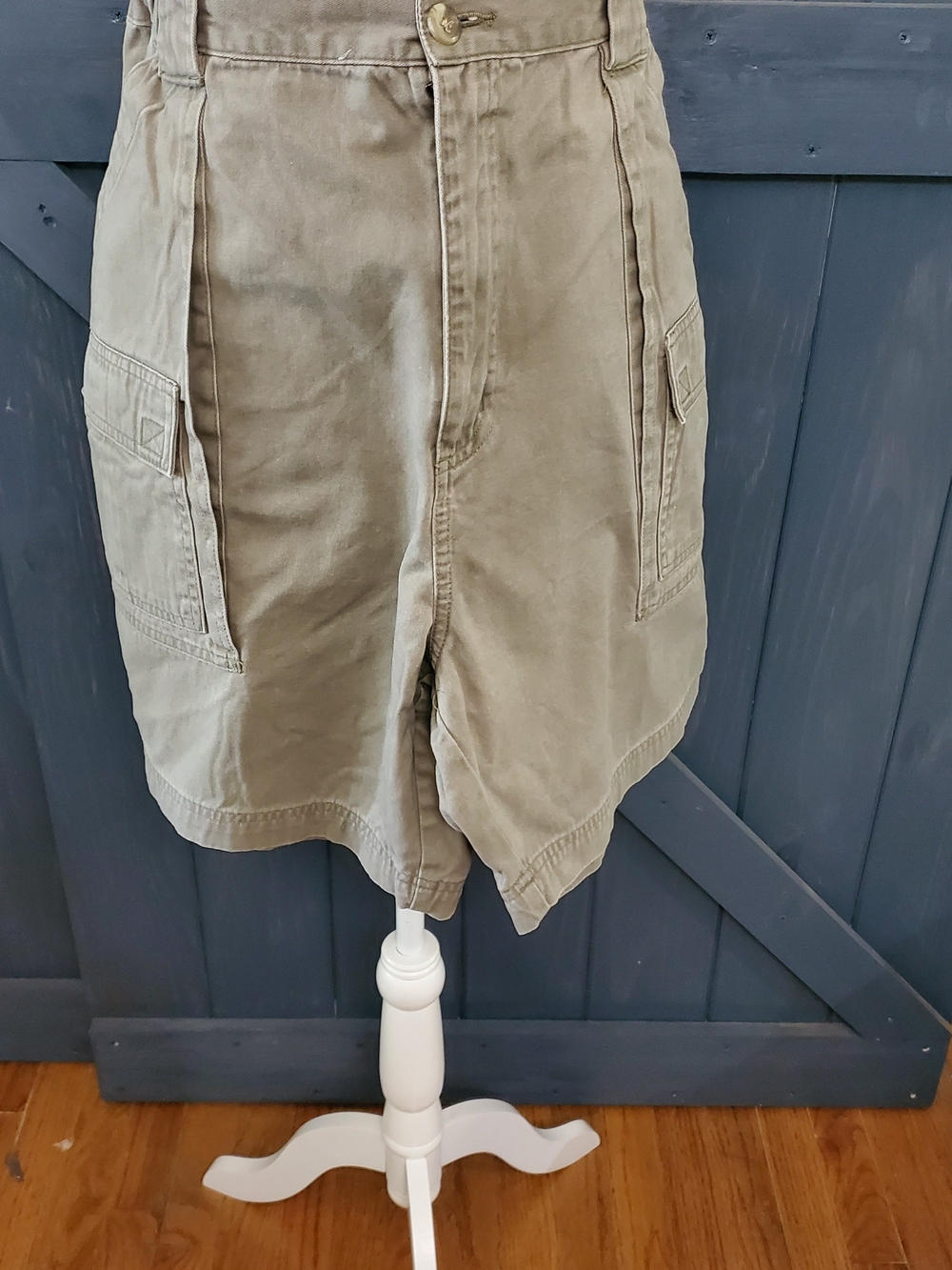 croft & barrow Olive-Tan Cargo Shorts